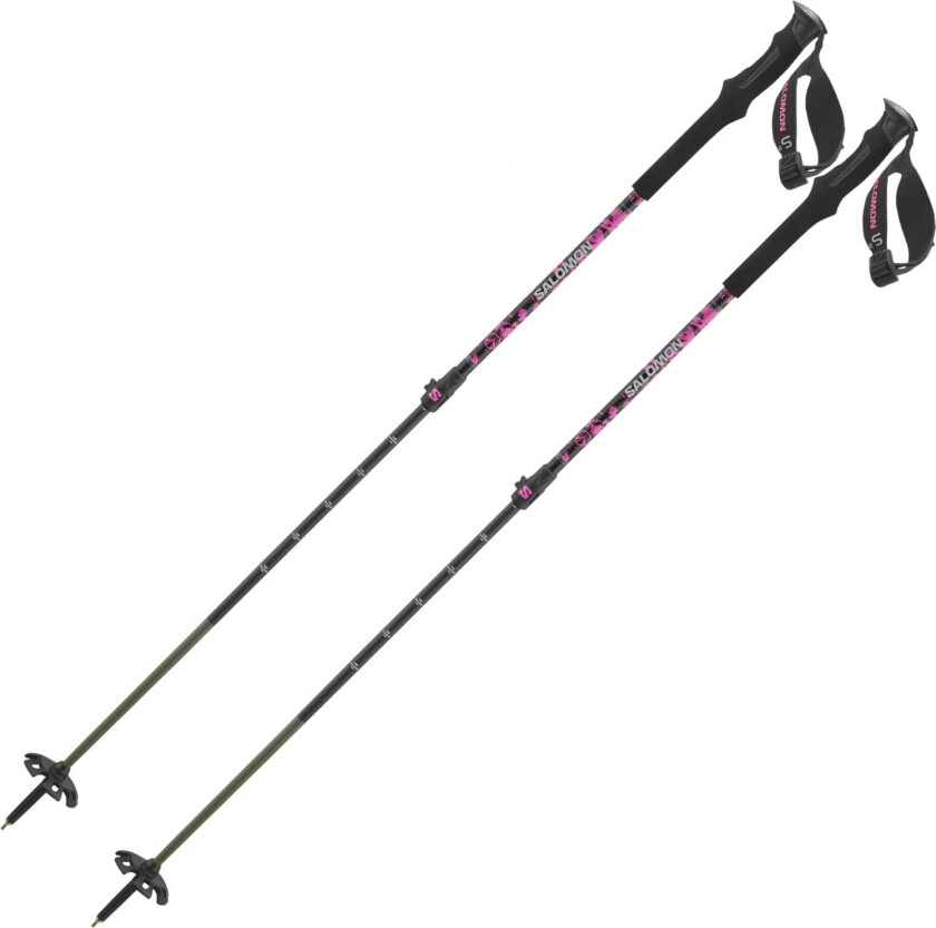 QST Carbon S3, Skistaver, Black/Sugar Plum