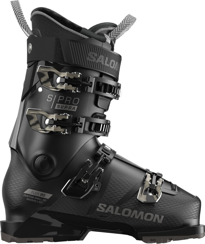 S/Pro Supra 90 W GW, Skistøvler, Dame, Black/Light Bronze Met./Black