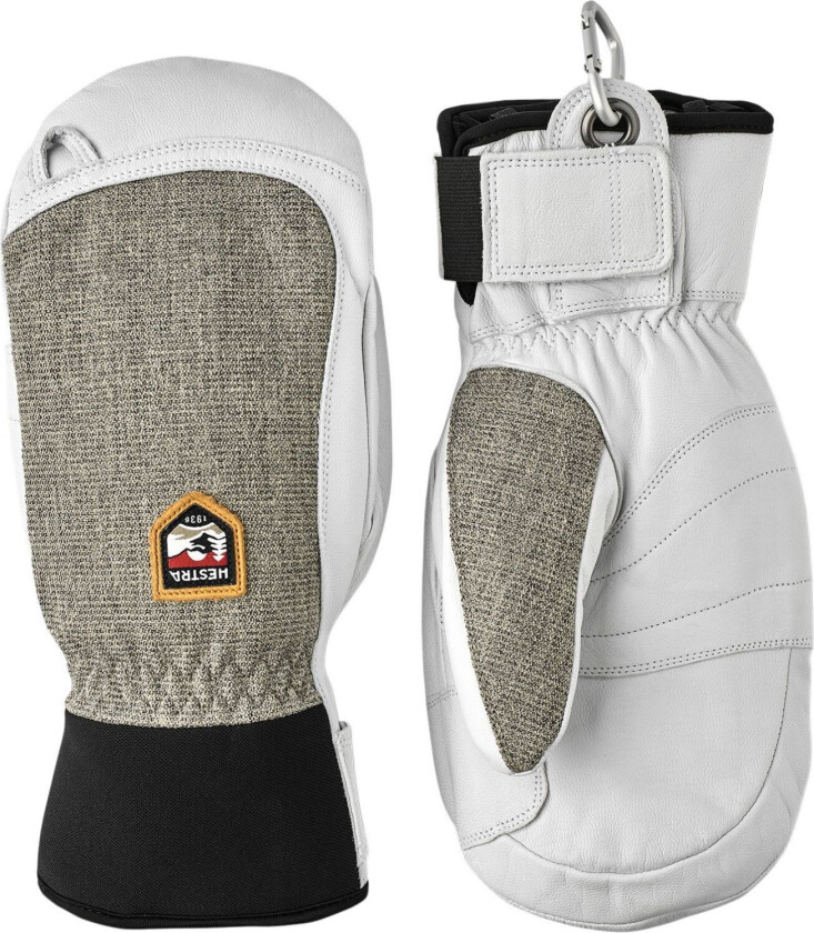 Hestra Army Leather Patrol, Skivotter, Light grey