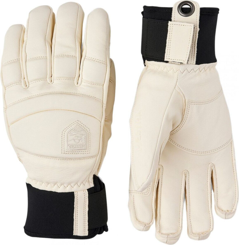 Hestra Fall Line, Skihansker, Almond white/Almond white