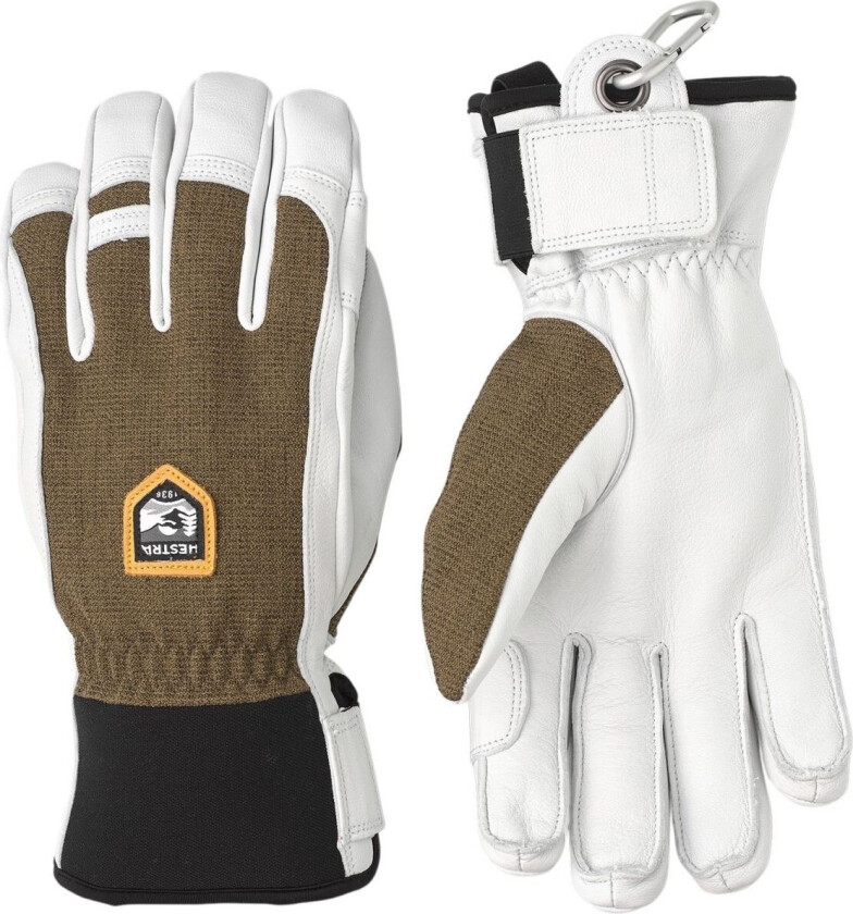 Hestra Army Leather Patrol, Skihansker, Olive
