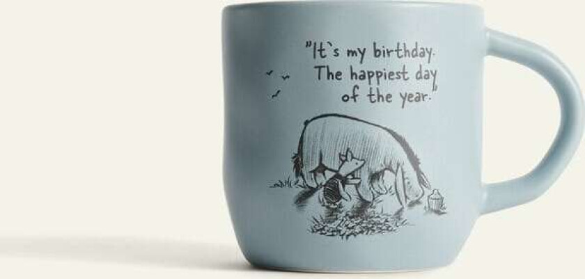 Ole Brumm krus Birthday 30 cl, Blå