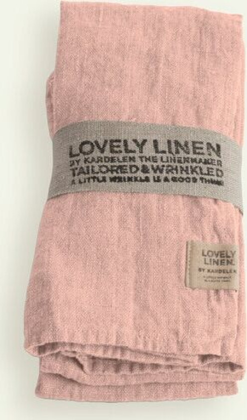 Lovely Linen Lovely serviett 45 x 45 cm 4-pk, Litchi