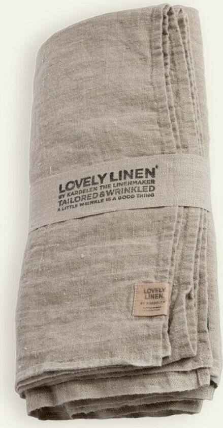 Lovely Linen Lovely duk 145 x 250 cm, Natural Beige