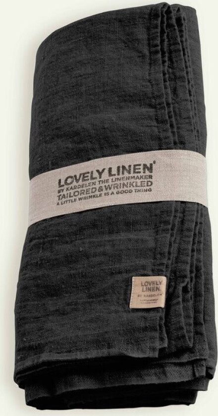 Lovely Linen Lovely duk 145 x 250 cm, Dark Grey