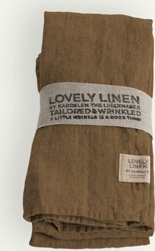 Lovely Linen Lovely serviett 45 x 45 cm 4-pk, Almond