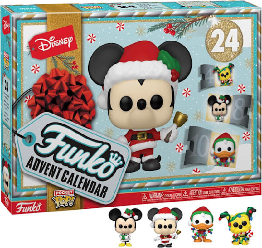 Adventskalender: Disney, 24 Pocket Pop! Vinylfigurer