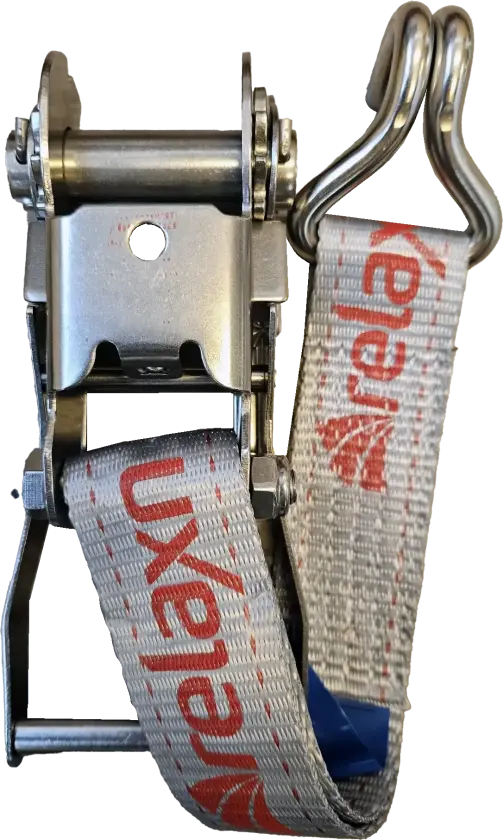 Bilde av Lastestrammer 3t,50mm x 8m rustfri 304 Jekkestropp