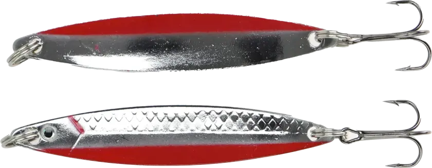 Audna-sluken CAL 18gr Sølv/rød