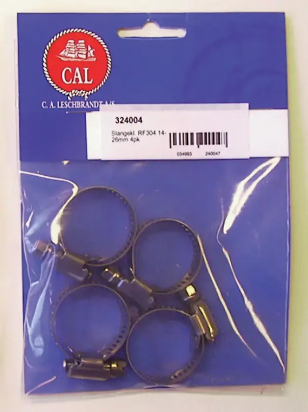 Slangeklemme RF304 10-16mm 4pk