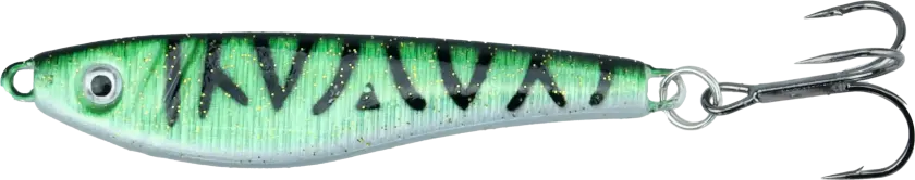 Tigersilda Sølv/Grønn holo 18gr osean