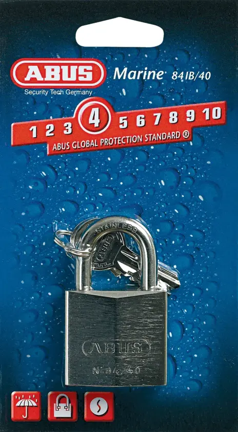 Hengelås Abus Marine 40mm 84IB/40 C/EFN