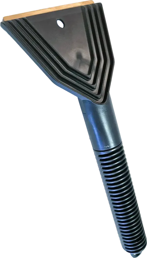 Isskrape m/ messingblad 32x11cm