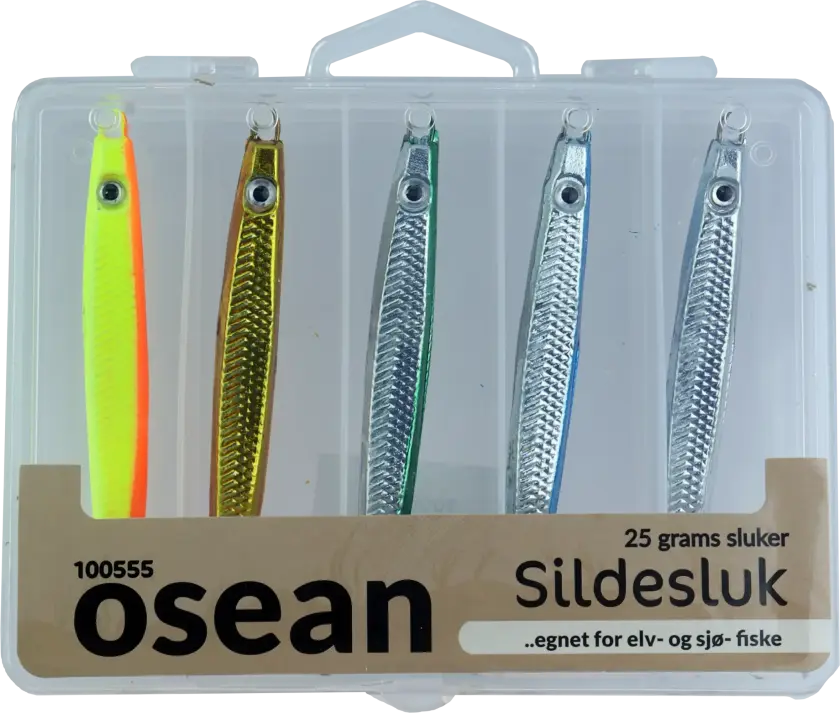 Sluksett Sildesluker 5 pk ass 25g