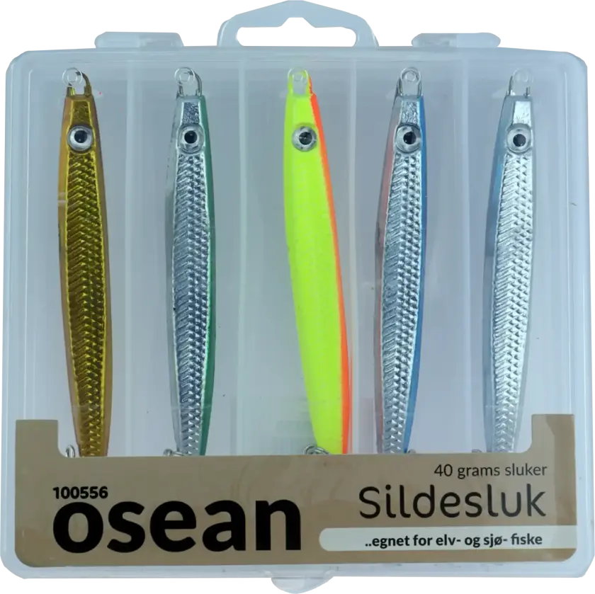 Sluksett Sildesluker 5 pk ass 40g