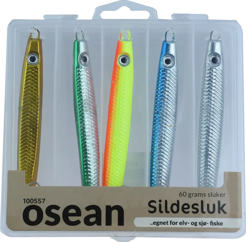 Sluksett Sildesluker 5 pk ass 60g