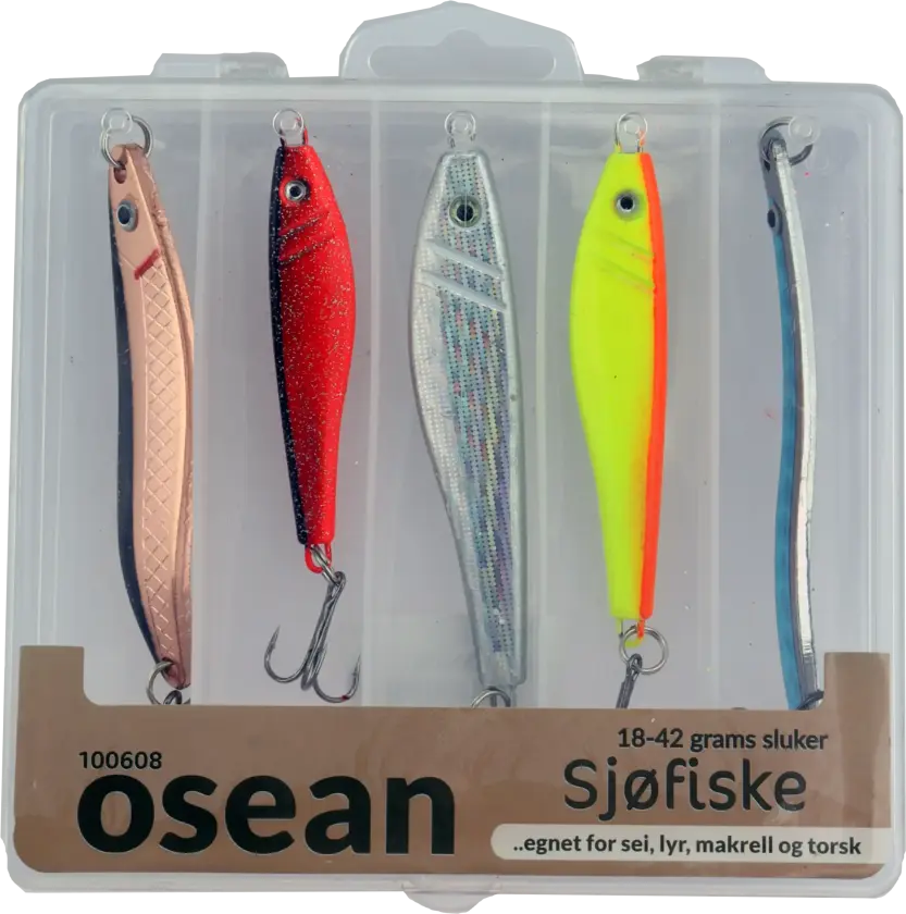 Osean Sluksett kyst 18-42gr m/slukboks