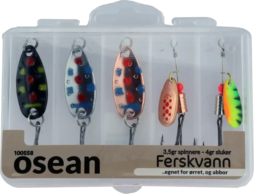 Osean Sluksett ferskvann 4g/#1 m/boks