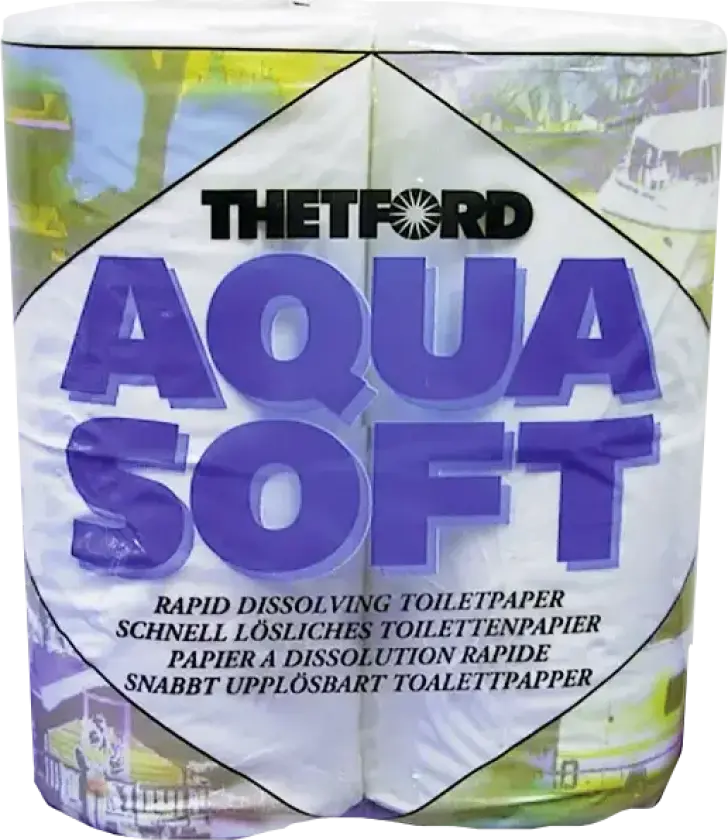 Bilde av Toalettpapir Aqua Soft 4 ruller