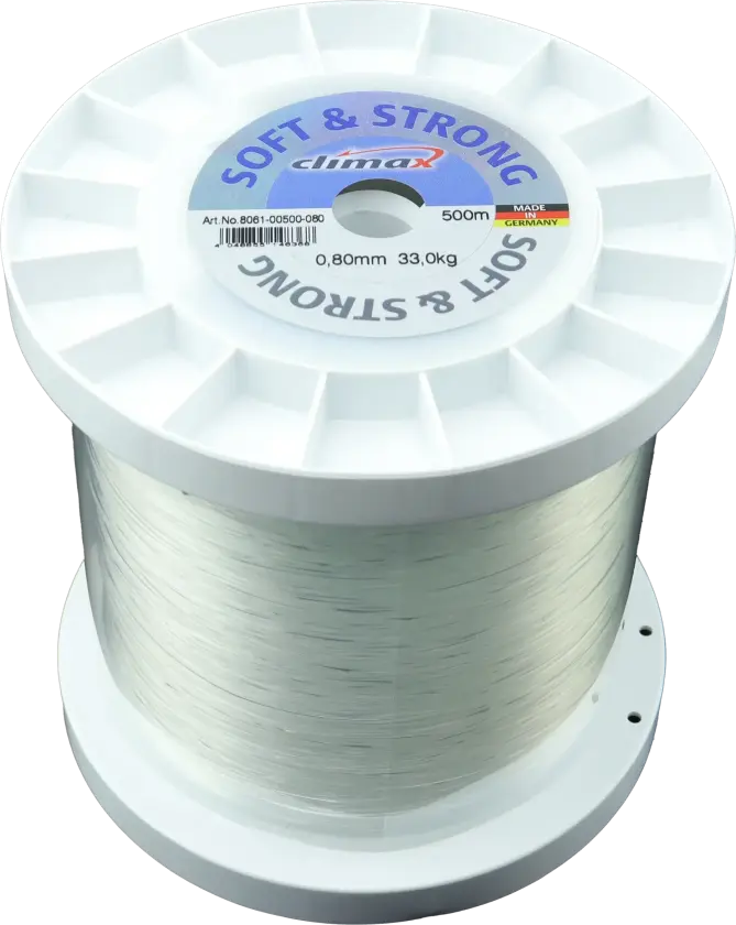 Bilde av Sene Climax Perlon 0,80mm 500m hvit Soft & Strong 33kg