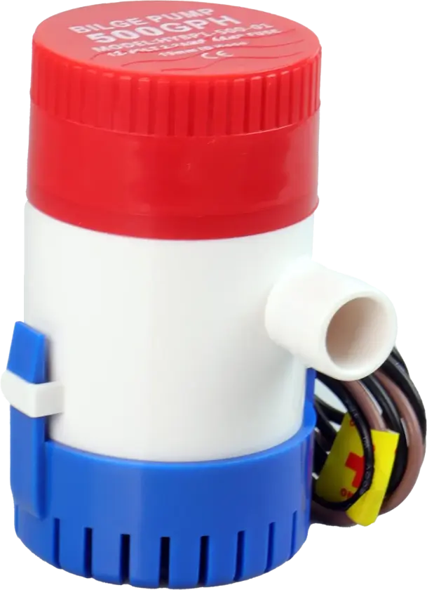 Lensepumpe DC 12v 500gph Osean For 19mm slange