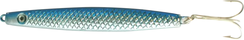 Pilken 150gr sølv/blå