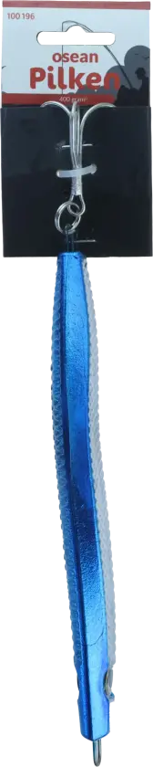Pilken 400gr sølv/blå