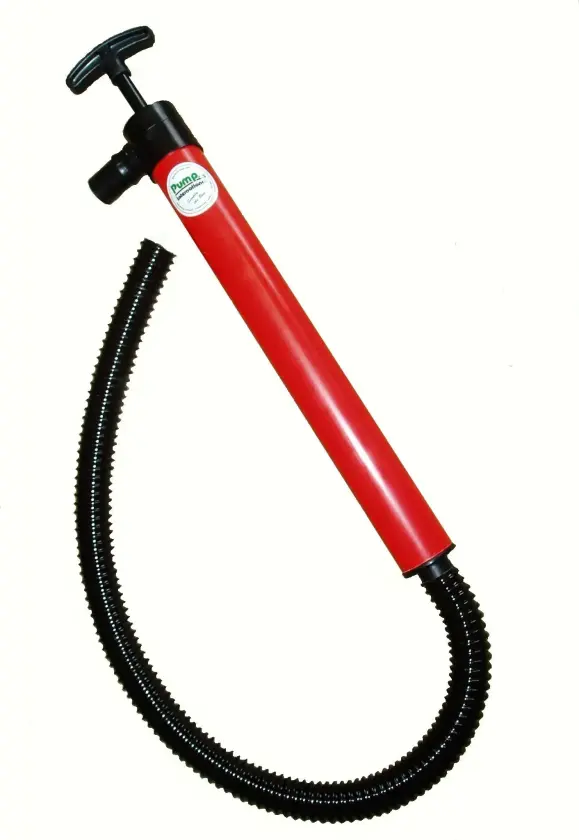 Håndpumpe plast portabel 60cm Lensepumpe