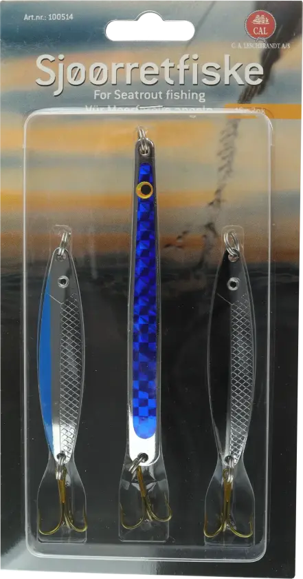 Sluksett til Sjøørretfiske 16g 3pk