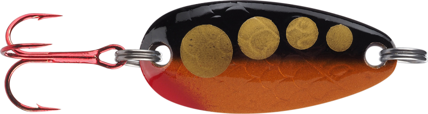 Pärla 12gr 792 - Si Copper Blk Gold Dots 12gr 38mm