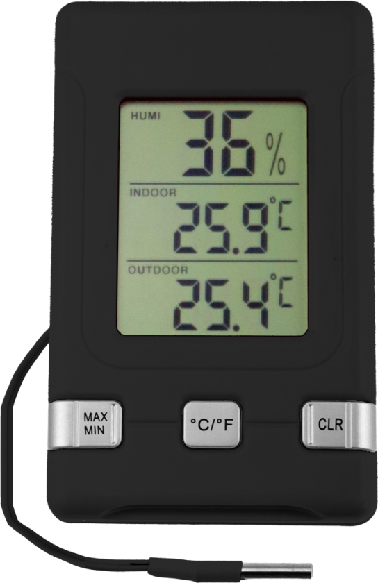 Osean inne/utetermometer m/hygrometer