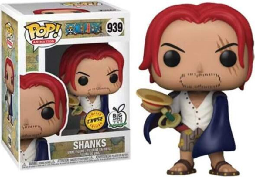 Funko!POP! Nautical Kings: Den rødhårede piraten - Straw Hat Shanks