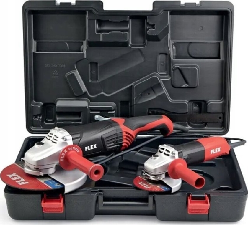 Zestaw Elektronarzedzi Flex Set Of Angle Grinders Flex L2200+L1001