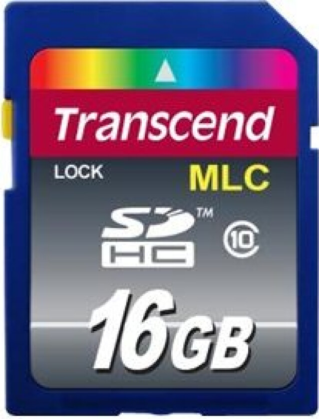 Flashminnekort - 16 Gb - Class 10 - Sdhc