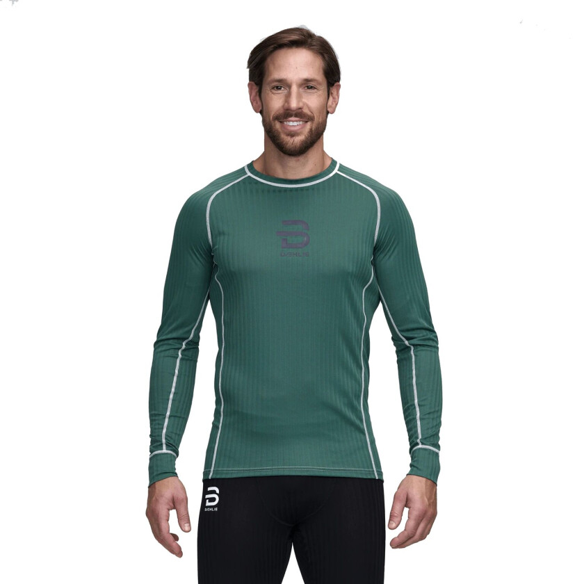 Endurance Tech Long sleeve, superundertøy herre Dark Forest