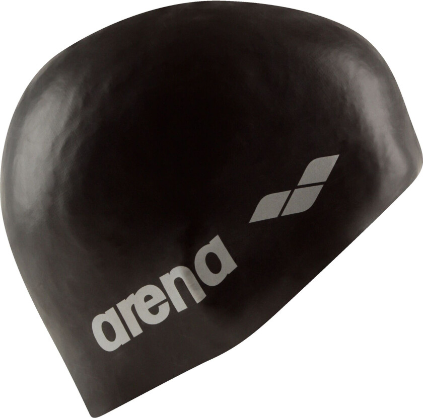 Arena Classic Silicone, badehette 55/Black Silver