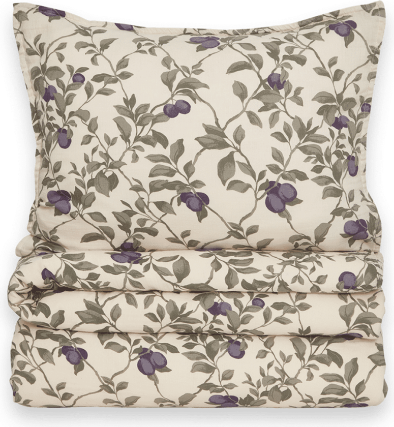 Garbo&Friends Plum Musin sengesett 140x200 cm/50x70 cm