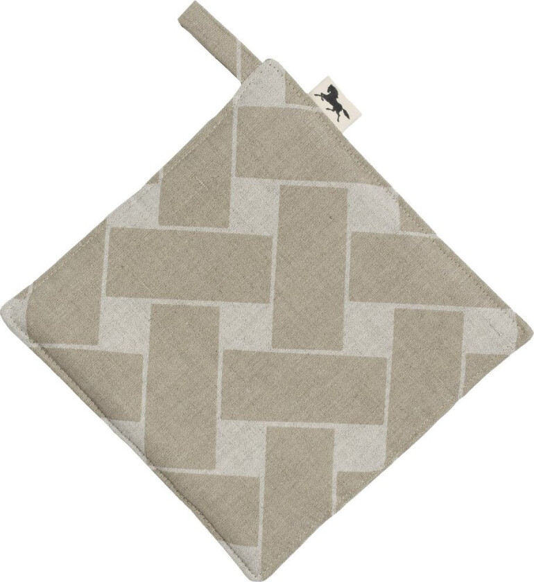 Korg XL gryteklut 23x23 cm Natur-taupe