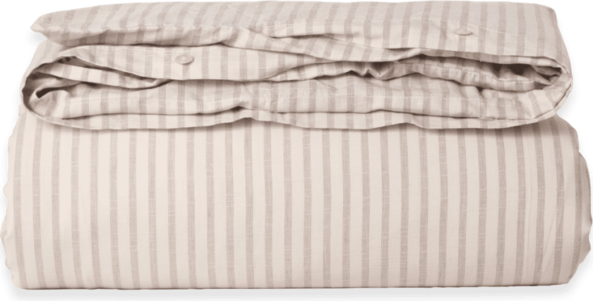 Garbo&Friends Stripe Mauve dynetrekk, dobbelt 220x220 cm