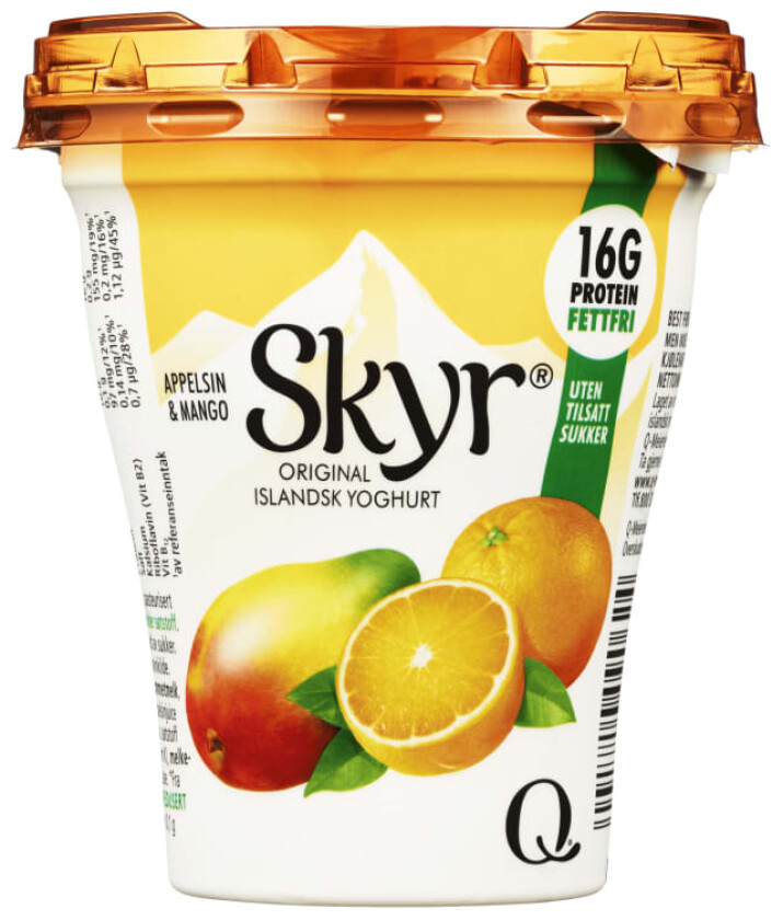 Skyr Appelsin&Mango 160g