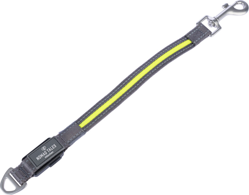 Spirit USB LED-båndforlenger, neongul og grå - Størrelse S/M: ca. L 39 cm