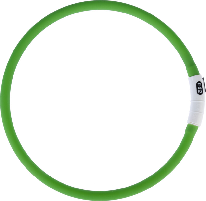 USB LED silikonring Spark - grønn