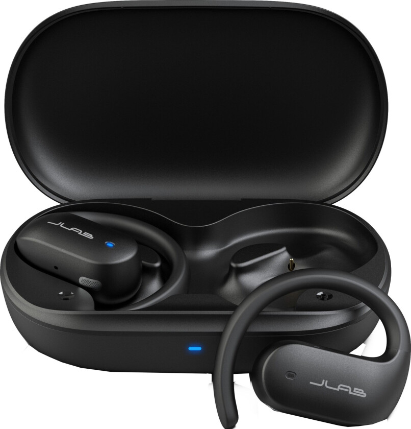 JLab Jbuds Open Sport 2 helt trådløse in-ear hodetelefoner (sort)