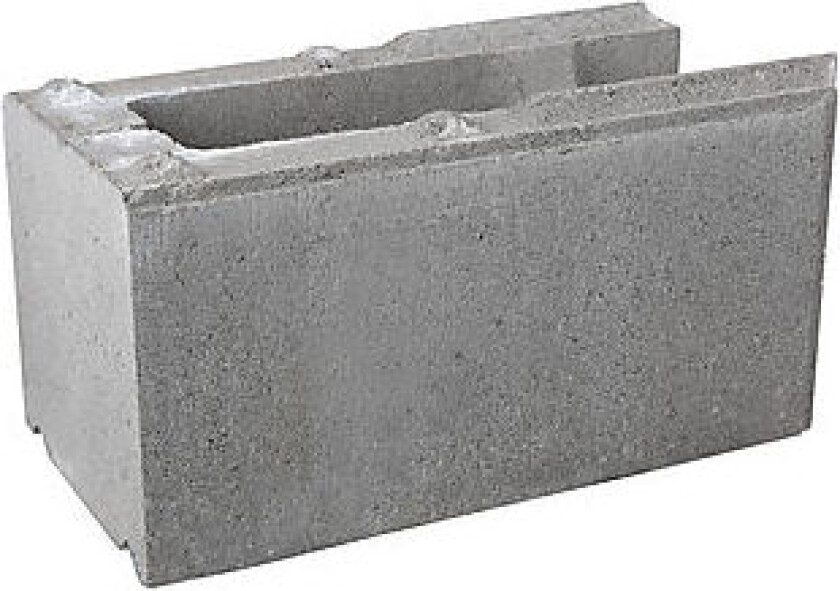 Systemblokk betong 20x20x40 hjørne