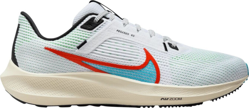 Air Zoom Pegasus 40, løpesko, herre White/multi-color-pa