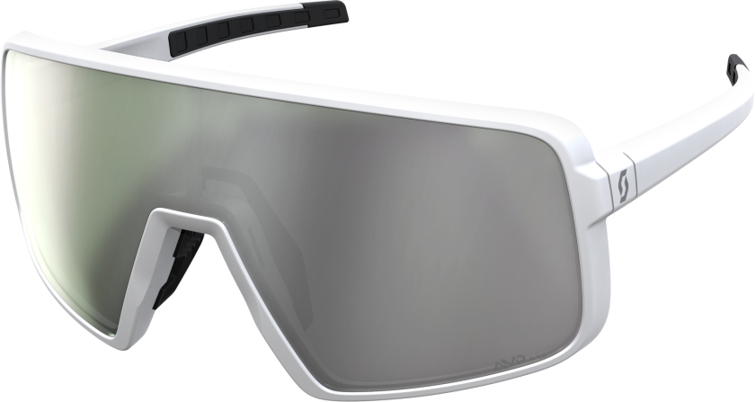 Torica sykkelbriller AMP white chrome S2