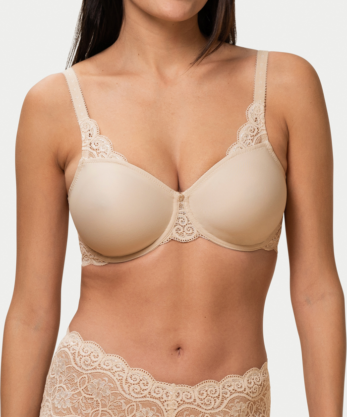 Amourette 300 W01 BH med spiler, nude, Størrelse: 95D, Kvinner