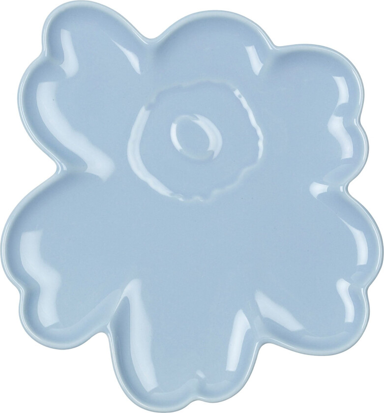 Unikko Shape tallerken 20 cm, lyseblå