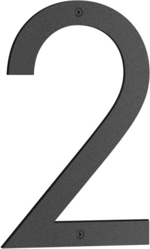 Nordic Husnummer H23cm Svart / 2