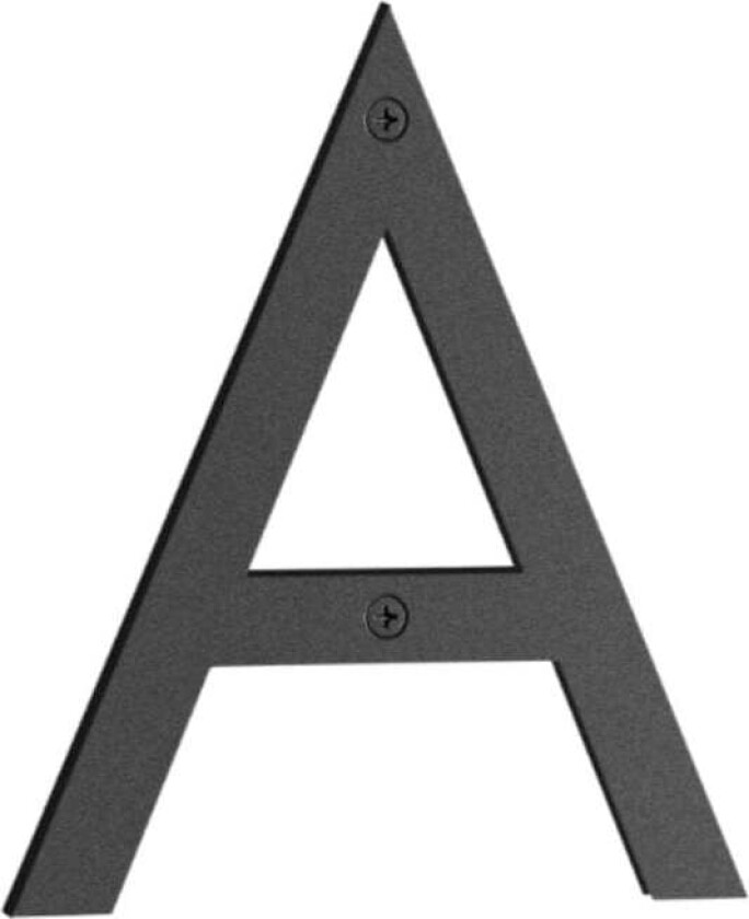 Nordic Husbokstav H16cm Svart / A